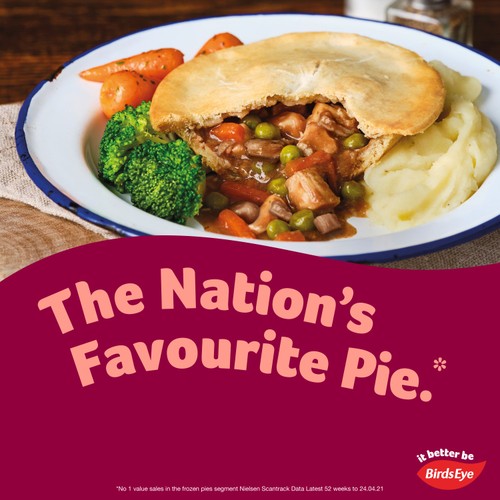 Birds Eye 4 Shortcrust Chicken Pies 