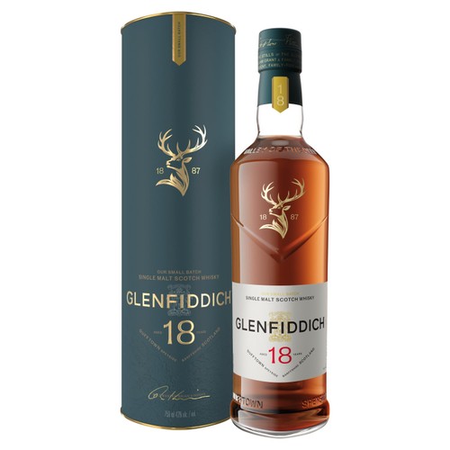 Glenfiddich 18YO Single Malt Whisky