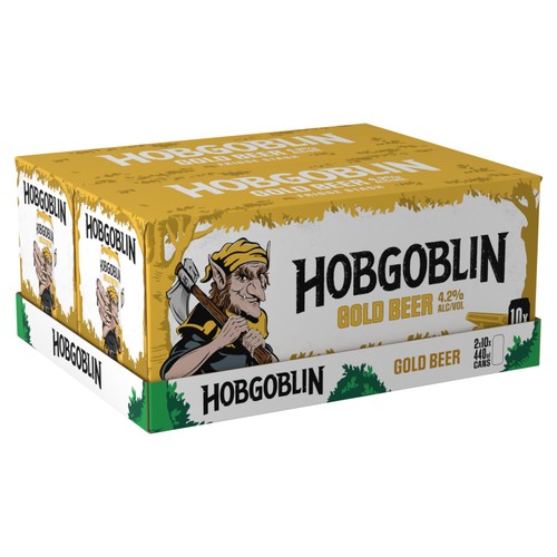 Hobgoblin Gold Ale Beer Cans 