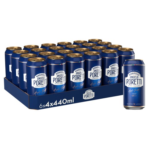 Birrificio Angelo Poretti Premium Italian Lager Beer Cans