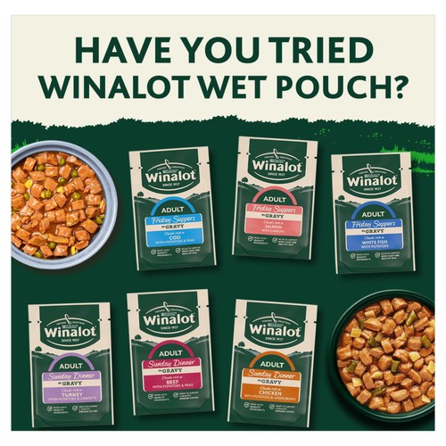 Winalot Cod in Gravy Wet Dog Food