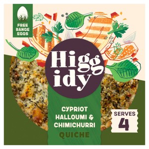 Higgidy Cypriot Halloumi & Chimichurri Quiche 400g