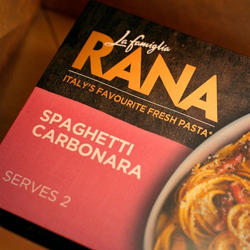 La Famiglia Rana Spaghetti Carbonara Meal Kit