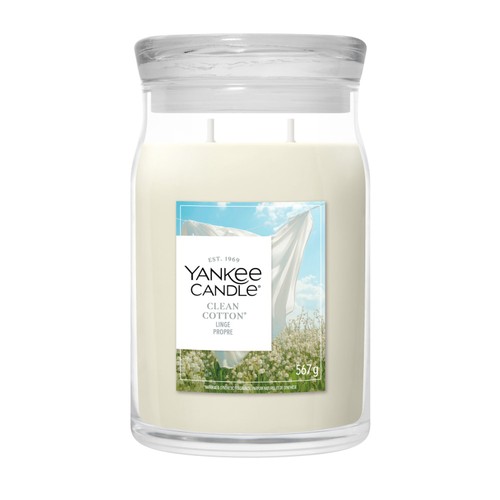 Yankee Candle Clean Cotton Signature Large Jar Candle