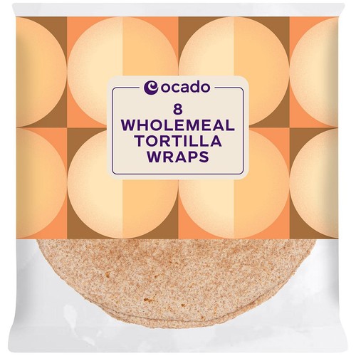 Ocado Wholemeal Tortilla Wraps