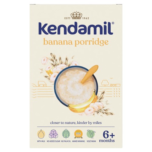 Kendamil Banana Porridge Baby Food 6+ Months