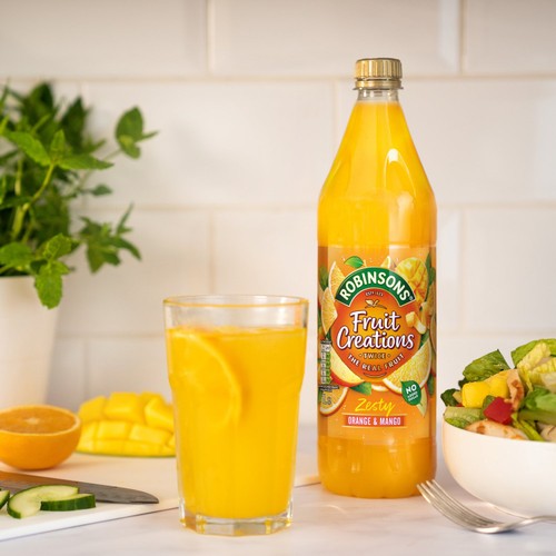 Robinsons Fruit Creations Orange & Mango No Added Sugar