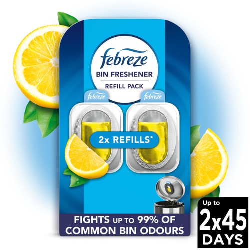 Febreze Bin Freshener Citrus Fresh 2 Refills