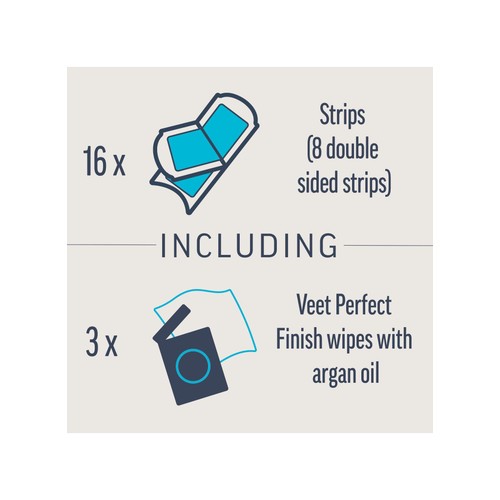 Veet Expert Wax Strips Bikini & Underarm Sensitive