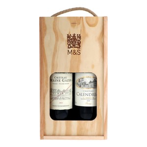 Bordeaux Red Wine Gift Box