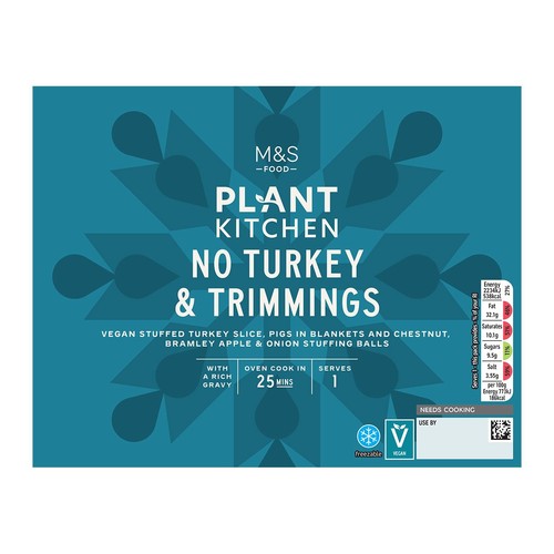 M&S Plant Kitchen No Turkey & Trimmings