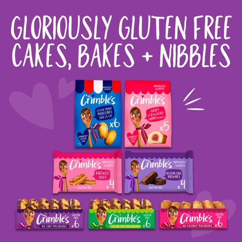 Mrs Crimble's Gluten Free 6 Large Chocolate Macaroons