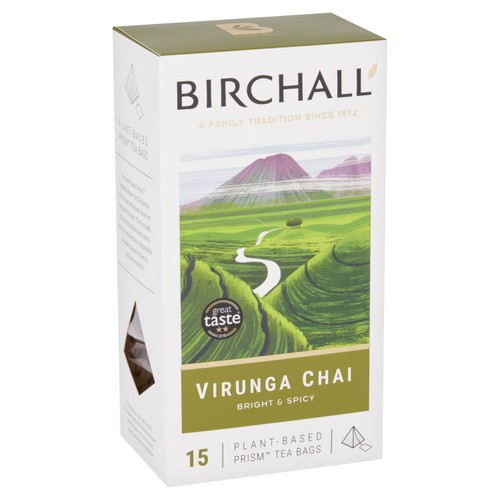 Birchall Virunga Chai - 15 Prism Tea Bags