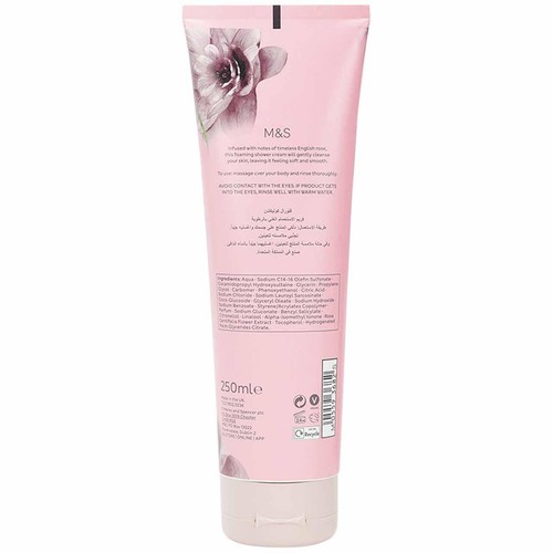 M&S Rose Shower Cream