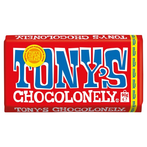 Tony's Chocolonely Milk Chocolate Small Snack Bar