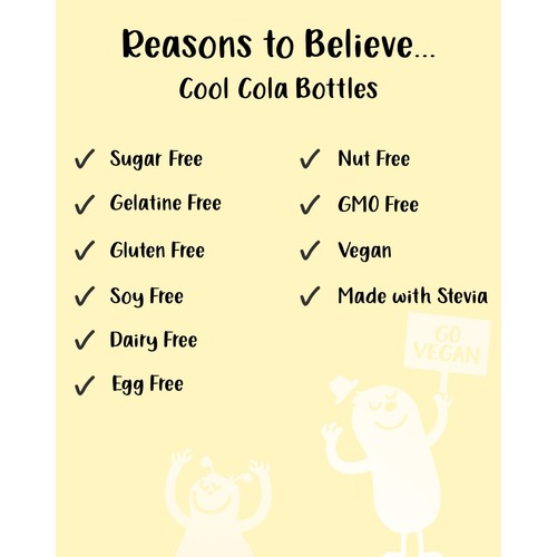 Free From Fellows Vegan Sugar Free Cola Bottles