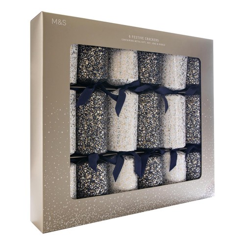 M&S Glam Holographic Scatter Luxury Crackers