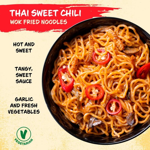 WOK'D THAI SWEET CHILLI WOK FRIED NOODLES