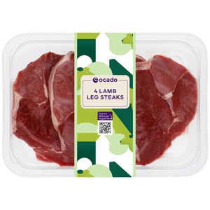 Ocado 4 Lamb Leg Steaks