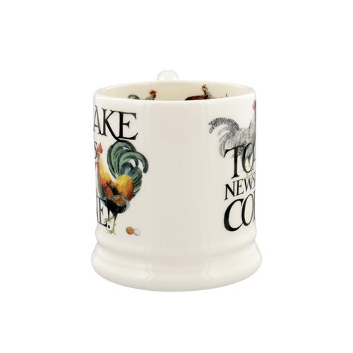 Emma Bridgewater Rise & Shine Eggs & Toast 1/2 Pint Mug