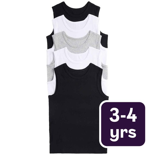 M&S Vests 3-4 Years, Black 