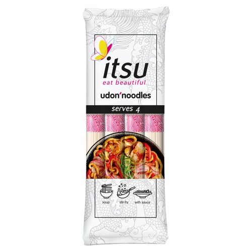 itsu udon noodles serves 4 250g
