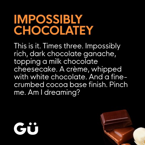 Gu Ultimate Chocolate Cheesecake
