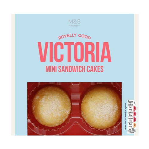 M&S Mini Victoria Sandwich Cakes