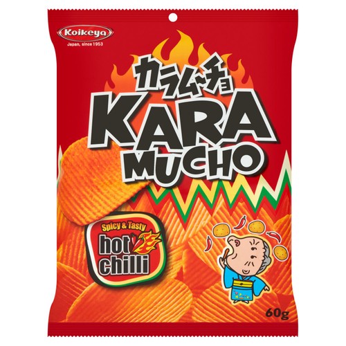 Koikeya Karamucho Hot Chilli Potato Snack - Ocado