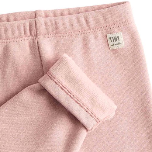 M&S Tommy Fleece Lined Legging, 18-24 M, Pink
