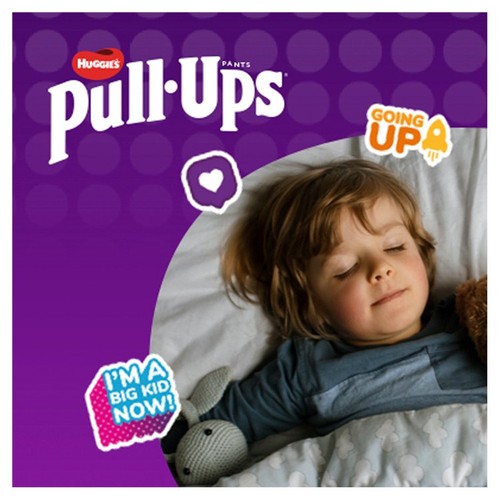 Huggies Pull-Ups Night Time Unisex Training Nappy Pants- Size 6 MEGA