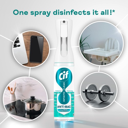 Cif Infinite Clean Anti-Bac All in One Cleaner Reload Lemon & Aloe Vera