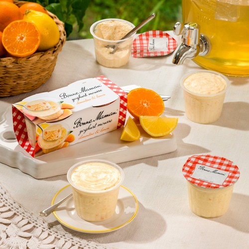 Bonne Maman Clementine & Lemon Mousse Dessert