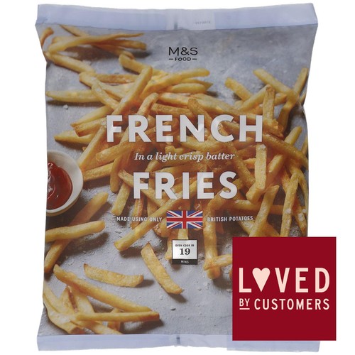 M&S French Fries Frozen 1kg