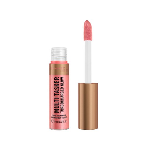 Rimmel Multi Tasker Turbocharged Glow Liquid Illuminator Rosy Rebel