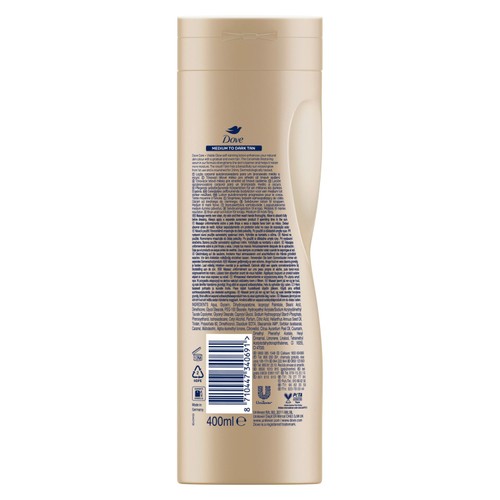 Dove Visible Glow Medium to Dark self tan lotion