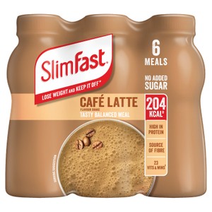 SlimFast Cafe Latte Milkshake Multipack 