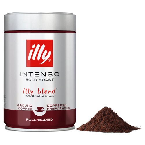 illy Espresso Caffe Macinato Dark Ground Roasted Coffee