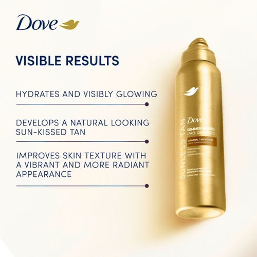 Dove DermaSpa Summer Revived Fair to Medium Gradual Self-Tan Body Mousse