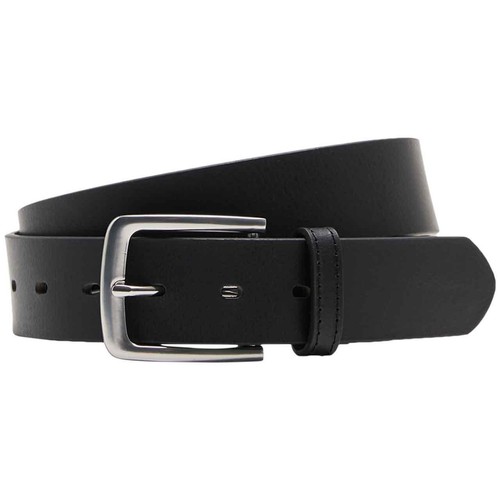 M&S Mens Leather Casual Belt, 'M 34-36, Black