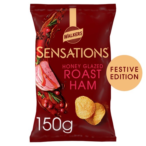 Walkers Sensations Honey Glazed Ham Sharing Bag Crisps