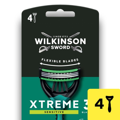 Wilkinson Sword Xtreme 3 Sensitive Disposable Men's Razors