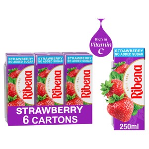 Ribena Stawberry Juice Cartons