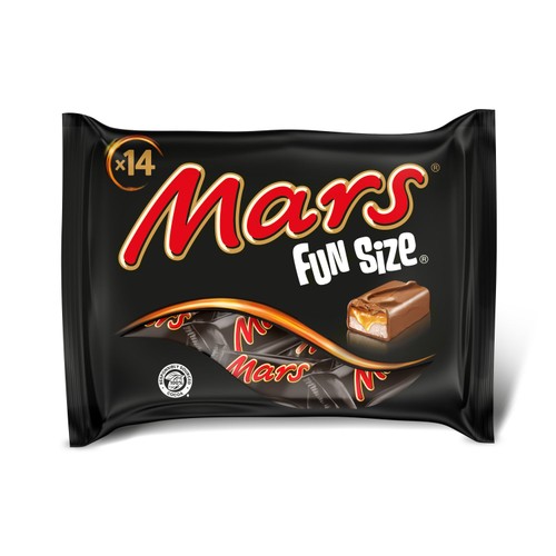 Mars Caramel, Nougat & Milk Chocolate Funsize Snack Bars Multipack
