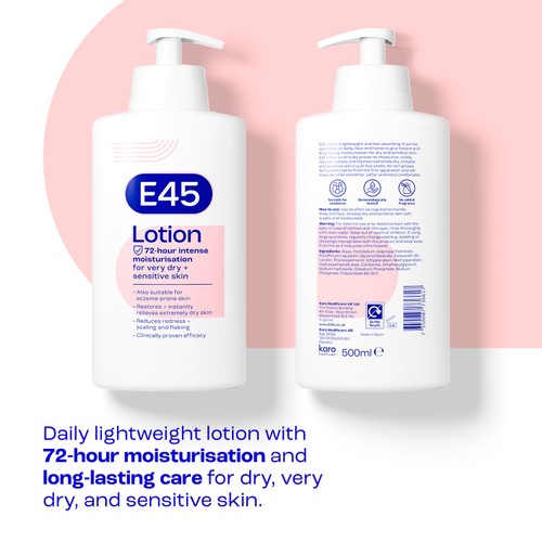 E45 Moisturiser Body Lotion for Dry & Sensitive Skin