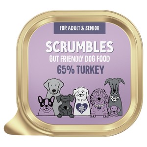 Scrumbles Grain Free Adult Wet Dog Food Turkey