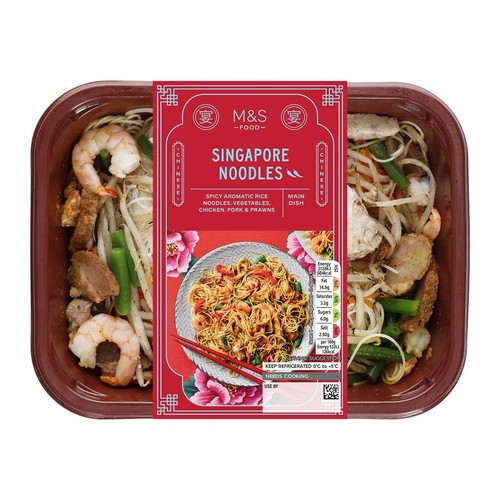 M&S Singapore Noodles