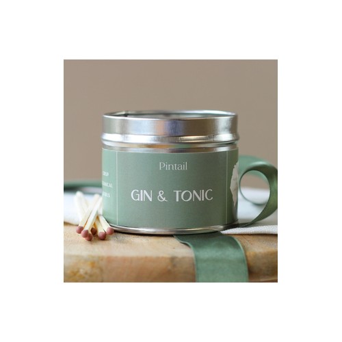 Pintail Candles Gin & Tonic Classic Tin Candle