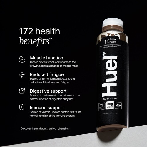 Huel Black Edition Ready To Drink Cookies & Cream