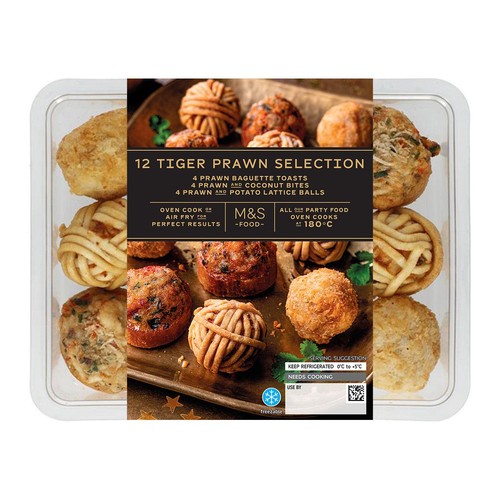 M&S 12 Tiger Prawn Selection